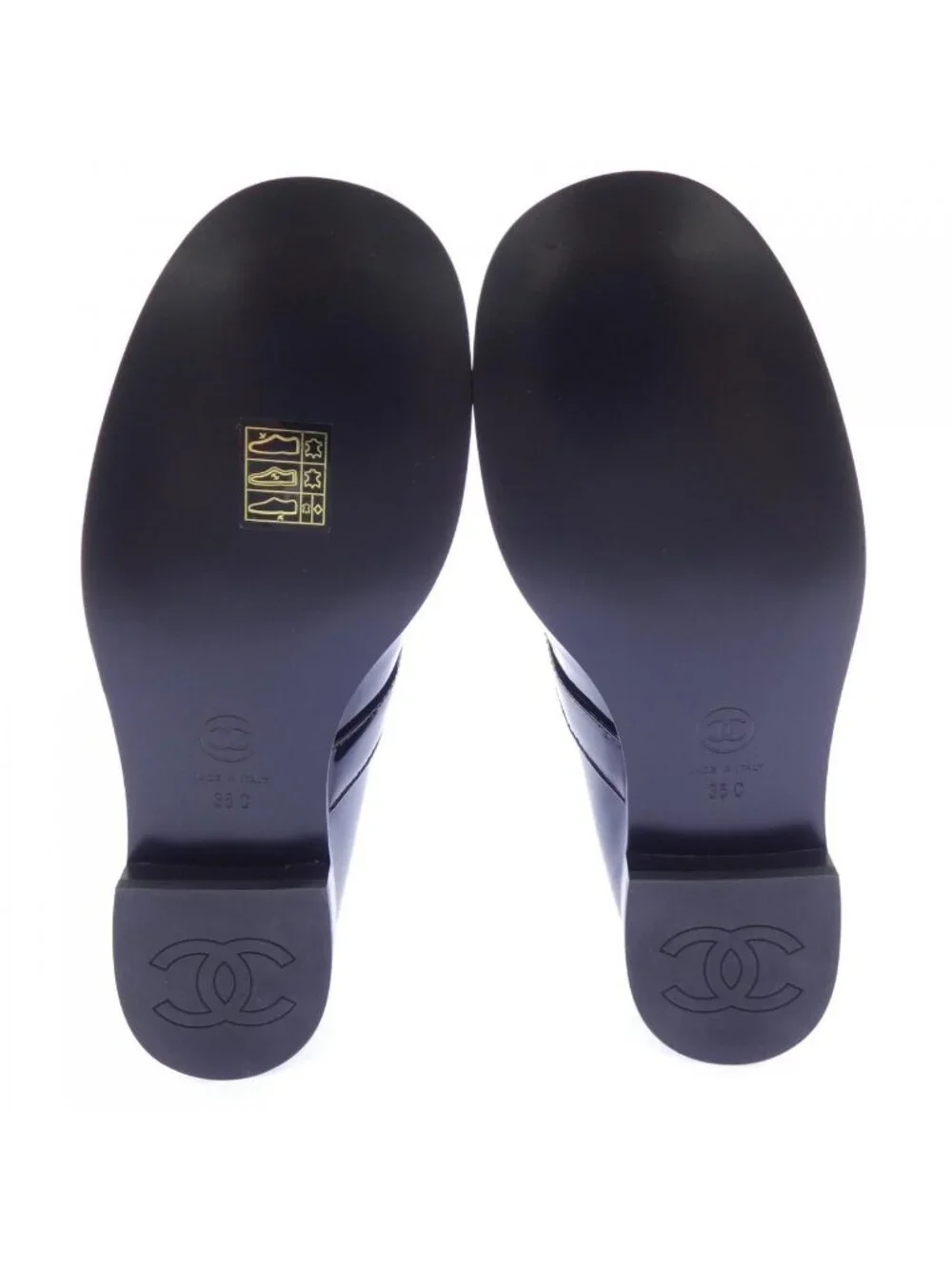 Chanel Mary Jane Turnlock Shoes